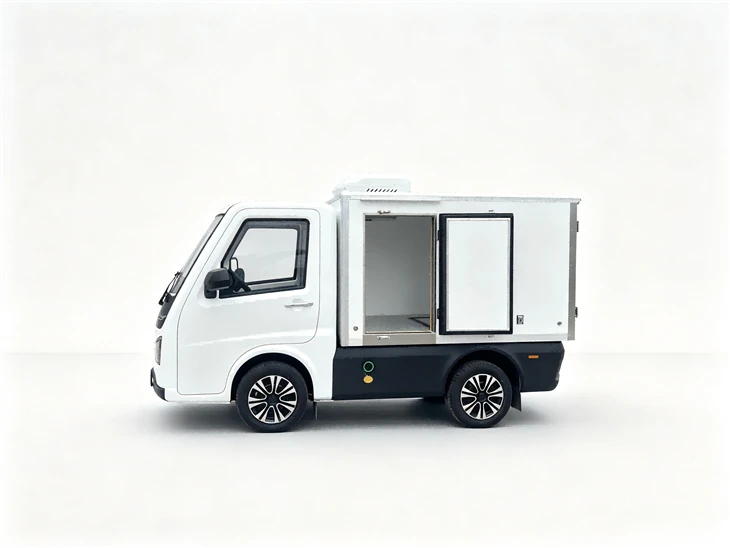China Factory Mini Electric Van Low Price Delivery Car factory